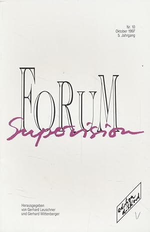 Seller image for Ideologie und Supervision. Forum Supervision. 5. Jahrgang, Heft 10. for sale by Fundus-Online GbR Borkert Schwarz Zerfa