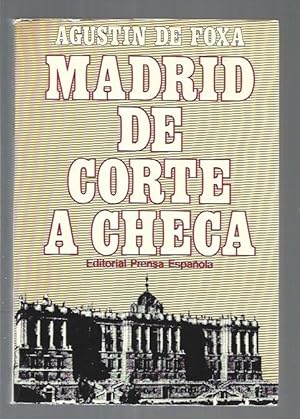 Imagen del vendedor de MADRID DE CORTE A CHECA a la venta por Desván del Libro / Desvan del Libro, SL