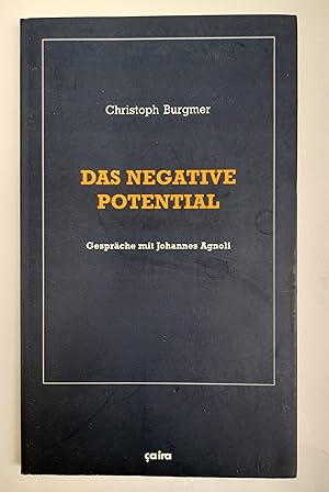 Seller image for Das negative Potential. Gesprche mit Johannes Agnoli for sale by Der Buchfreund