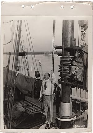 Bild des Verkufers fr Reap the Wild Wind (Original keybook photograph of director Cecil B. DeMille on the set of the 1942 film) zum Verkauf von Royal Books, Inc., ABAA