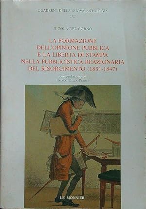 Seller image for La formazione dell'opinione pubblica e la liberta' di stampa for sale by Librodifaccia