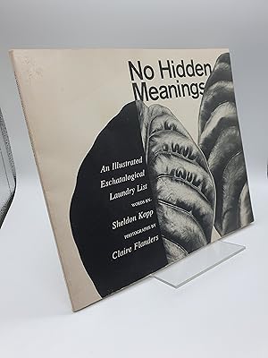 Image du vendeur pour No Hidden Meanings : An Illustrated Eschatalogical Laundry List mis en vente par Barclay Books