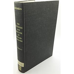 Bild des Verkufers fr The Technique and Practice of Psychoanalysis - VOLUME I. zum Verkauf von books4less (Versandantiquariat Petra Gros GmbH & Co. KG)