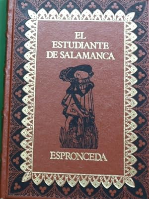 Imagen del vendedor de El estudiante de Salamanca a la venta por Librera Alonso Quijano