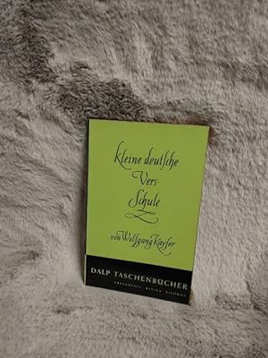 Kleine deutsche Versschule. Dalp-Taschenbücher ; Bd. 306