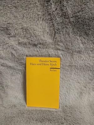 Hans und Heinz Kirch : Novelle. Nachw. von Walther Herrmann / Universal-Bibliothek ; Nr. 6035
