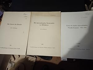 Erstes bis fünftes internationales Mond Kolloquium 1970 - 1974; Das Innere des Mondes; Die intern...