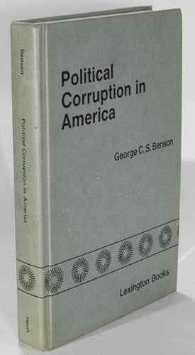 Bild des Verkufers fr Political Corruption in America zum Verkauf von AJ Scruffles