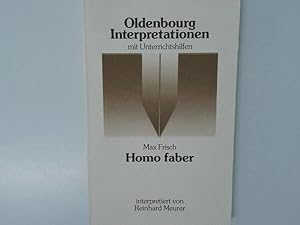 Seller image for Max Frisch, Homo faber Interpretation for sale by Antiquariat Buchhandel Daniel Viertel