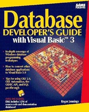 Bild des Verkufers fr Database Developer's Guide with Visual BASIC zum Verkauf von WeBuyBooks