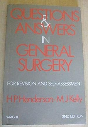 Bild des Verkufers fr Q & A IN GENERAL SURGERY 2ED zum Verkauf von WeBuyBooks