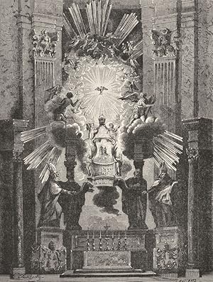 Seller image for Tribuna and Chair of St. Peter for sale by Antiqua Print Gallery