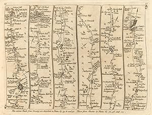 [Plate #23: The road via Coventry - Meriden - Coleshill - Lichfield - Rugeley - Great Haywood - S...