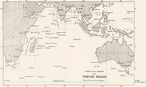 Image du vendeur pour Index to the Charts of the Indian Ocean mis en vente par Antiqua Print Gallery