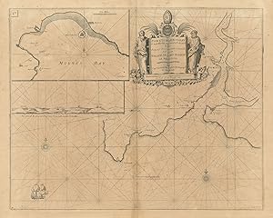 Imagen del vendedor de Fowey & Mounts Bay - Is most humbly presented and dedicated to the Right Reverend Father in God Jonathan Lord Bishop of Bristoll, by Capt. Greenvile Collins, Hydrographr. To the King a la venta por Antiqua Print Gallery