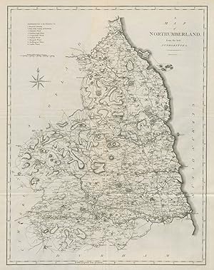 A map of Northumberland from the best authorities