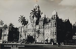 Post Card Western Rly Offices Bombay