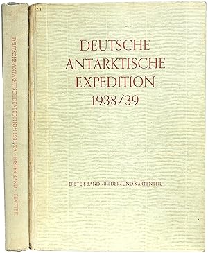 Deutsche Antarktische Expedition 1938/39 mit dem Flugzeugstützpunkt der Deutschen Lufthansa A.G.M...