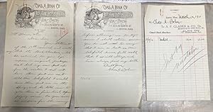 Charles A. Bohn Co. Illustrated Stationery 1911 Handwritten letter