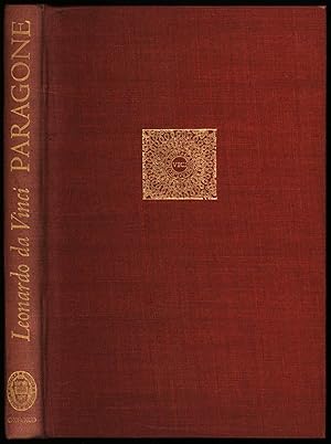 Bild des Verkufers fr Paragone; A Comparrison of the Arts by Leonardo da Vinci zum Verkauf von Sapience Bookstore