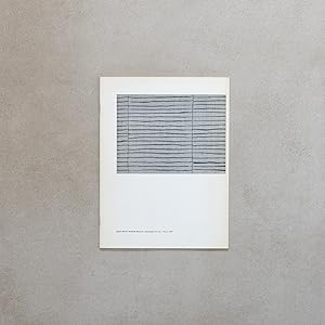 Agnes Martin. Schilderijen en tekeningen 1957  1975