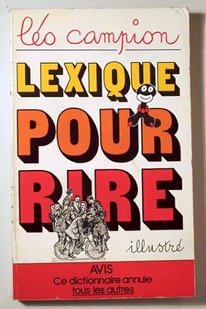 Bild des Verkufers fr LEXIQUE POUR RIRE - Paris 1982 - Ilustrado zum Verkauf von Llibres del Mirall