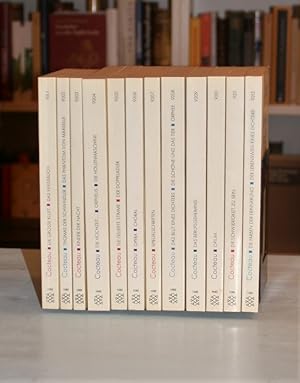Jean Cocteau. Werkausgabe in zwölf Bänden. 12 Bde.