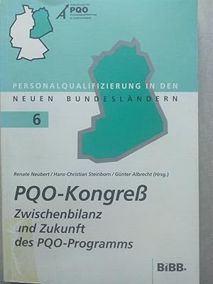 Bild des Verkufers fr Personalqualifizierung in den neuen Bundeslndern. PQO-Kongress - Zwischenbilanz und Zukunft des PQO-Programms zum Verkauf von Versandantiquariat Jena