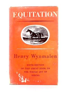 Imagen del vendedor de Equitation a la venta por World of Rare Books