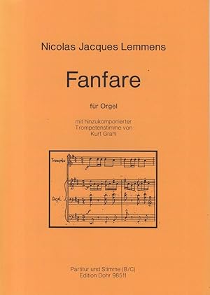 Seller image for Fanfare from Suite for Organ for Trumpet and Organ for sale by Hancock & Monks Music