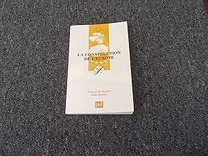 Seller image for LA CONSTRUCTION DE L'EUROPE for sale by occasion de lire