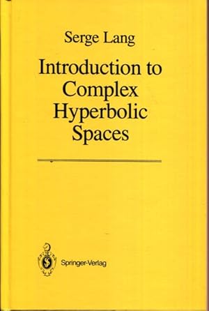 Immagine del venditore per Introduction to Complex Hyperbolic Spaces venduto da Turgid Tomes