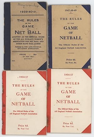 Immagine del venditore per THE RULES OF THE GAME OF NETBALL venduto da Sportspages