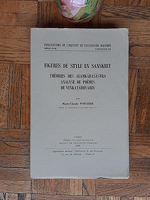 Immagine del venditore per Figures de style en sanskrit - Thorie des alamkarasastra. Analyse des pomes de venkatadhvarin venduto da Librairie de la Garenne