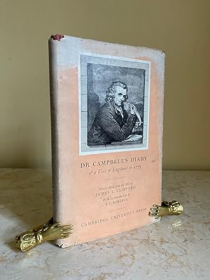 Seller image for Dr. Campbell's Diary of a Visit to England in 1775 for sale by Little Stour Books PBFA Member
