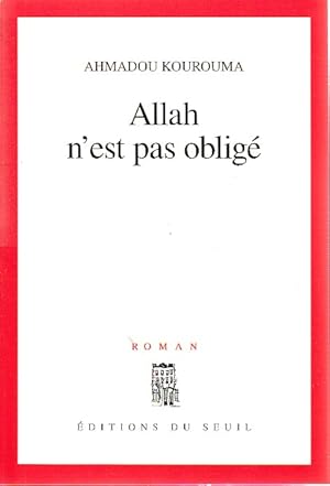Bild des Verkufers fr Allah n'est pas oblig, zum Verkauf von L'Odeur du Book