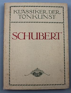 Imagen del vendedor de Auswahl der besten Klavierwerke von Franz Schubert [= Klassiker der Tonkunst] a la venta por Antikvariat Valentinska