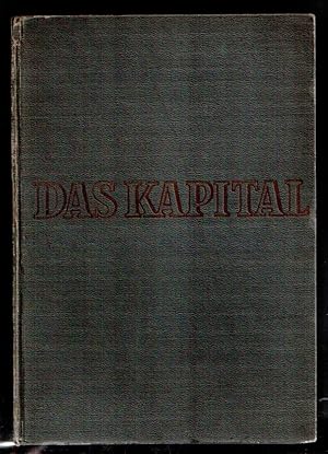 Image du vendeur pour Das Kapital. Kritik der politischen konomie. Zweiter Band, Buch II: Der Zirkulationsprozess des Kapitals [Vol. 2] mis en vente par Antikvariat Valentinska