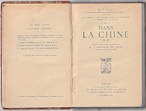Bild des Verkufers fr Souvenirs d'un voyage dans la Tartarie, le Tibet et la Chine IV: Dans la Chine (vol. 2 seul) zum Verkauf von L'Odeur du Book
