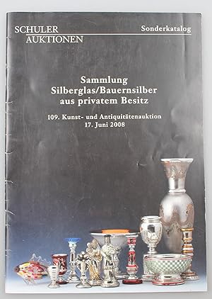 Sammlung Silberglas / Bauernsilber aus privatem Besitz. 109. Kunst- und Antiquitätenauktion 17. J...