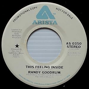 Imagen del vendedor de This Feeling Inside [7" 45 rpm Promo] a la venta por Kayleighbug Books, IOBA