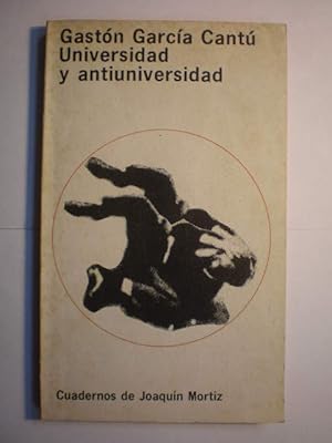 Imagen del vendedor de Universidad y antiuniversidad a la venta por Librera Antonio Azorn