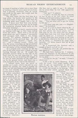 Imagen del vendedor de Mexican Nights Entertainments. An uncommon original article from the Wide World Magazine, 1927. a la venta por Cosmo Books