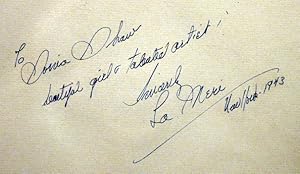 Seller image for THE GESTURE LANGUAGE OF THE HINDU DANCE [SIGNED] for sale by RON RAMSWICK BOOKS, IOBA