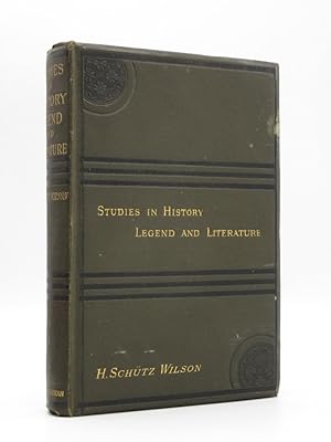 Imagen del vendedor de Studies in History, Legend and Literature a la venta por Tarrington Books