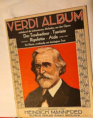 Verdi Album die bekanntesten Melodien aus den Opern: Troubadour, Traviata, Rigoletto, Aida. Für K...