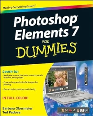 Image du vendeur pour Photoshop Elements 7 For Dummies mis en vente par Reliant Bookstore