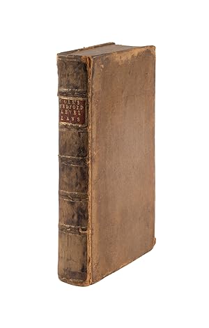 Imagen del vendedor de A Collection of Laws Which Form the Constitution of the Bedford. a la venta por The Lawbook Exchange, Ltd., ABAA  ILAB
