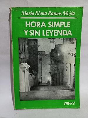 Imagen del vendedor de Hora Simple y sin Leyenda a la venta por Libros de Ultramar Alicante