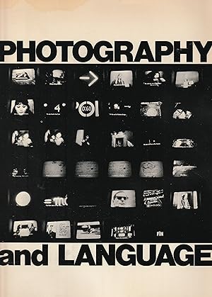 Imagen del vendedor de Photography and Language a la venta por MODLITBOOKS